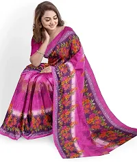 Stylish Fancy Georgette Saree With Blouse Piece For Women-thumb3