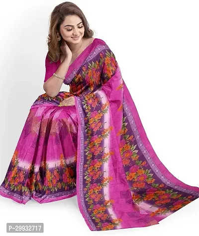 Stylish Fancy Georgette Saree With Blouse Piece For Women-thumb4