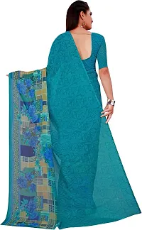 Stylish Fancy Georgette Saree With Blouse Piece For Women Pack Of 2-thumb3