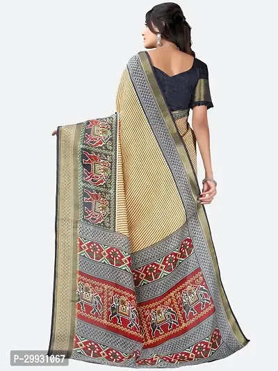 Stylish Fancy Art Silk Saree With Blouse Piece For Women-thumb4