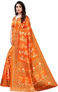 Stylish Fancy Art Silk Saree With Blouse Piece For Women-thumb1