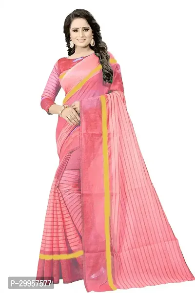 Stylish Fancy Cotton Silk Saree With Blouse Piece For Women Pack Of 2-thumb4