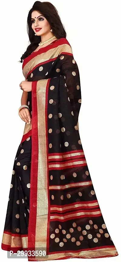 Stylish Fancy Art Silk Saree With Blouse Piece For Women-thumb3