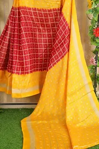 Stylish Fancy Art Silk Saree With Blouse Piece For Women-thumb1