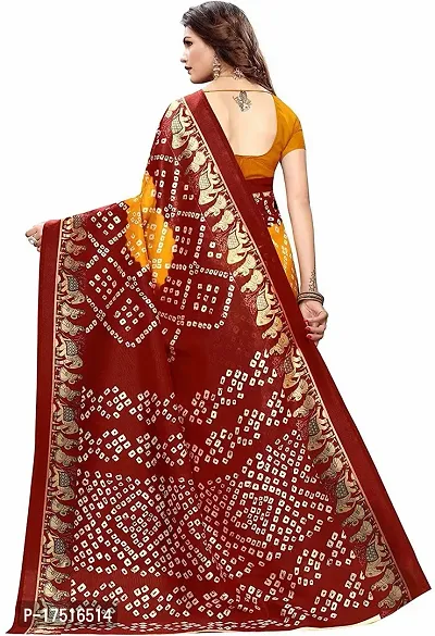 Women Stylish Georgette Solid Saree with Blouse piece-thumb2