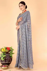 Fancy Art Silk Saree With Blouse Piece For Women-thumb1
