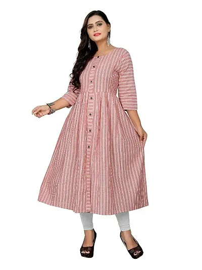 Stylish Striped Kurta For Women- Pack Of 1