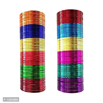 S.b With Crystal Bangles For Women (multicolour)-thumb0