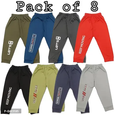 Stylish Stretchable Kids Trackpants For Boys And Girls-thumb0