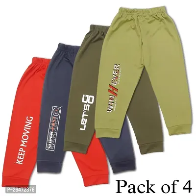 comfortable and soft kids pyjamas and trackpants for boys and girls pack of 4-thumb0
