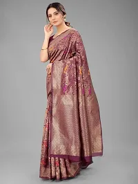 Beautiful Silk Cotton Saree with Blouse piece-thumb1
