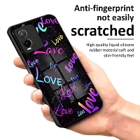 Parshu Printed Designer Glass Back Cover For Vivo T1x-thumb1