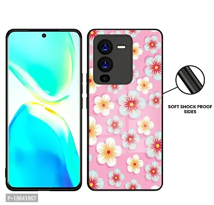 Parshu Printed Designer Glass Back Cover For Vivo V25 Pro 5G-thumb4