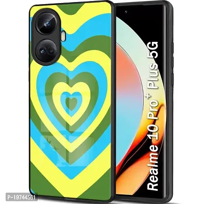 Parshu Printed Designer Glass Back Cover For Realme 10 Pro + 5G-thumb0