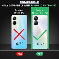 Parshu Printed Designer Glass Back Cover For Realme 10 Pro + 5G-thumb1