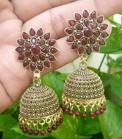 Elegant Brass Earrings For Women