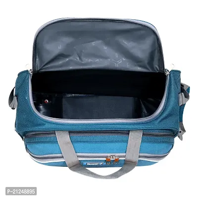 SKY BULLS (Expandable) Travel Duffel Bag/Cabin Luggage Duffel With Wheels (Strolley) 22 inch duffle bag-thumb3