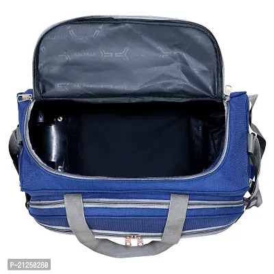SKY BULLS (Expandable) Travel Duffel Bag/Cabin Luggage Duffel With Wheels (Strolley) 22 inch duffle bag-thumb4