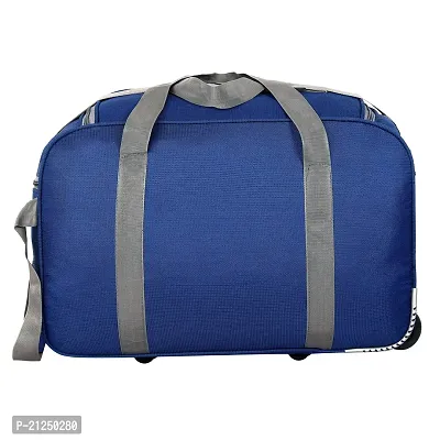 SKY BULLS (Expandable) Travel Duffel Bag/Cabin Luggage Duffel With Wheels (Strolley) 22 inch duffle bag-thumb5