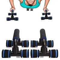 Push Up  Bar Stands For Gym Home Exercise, Dips/ Pushup Stand for Men And Women For Chest Arm Workout-thumb4