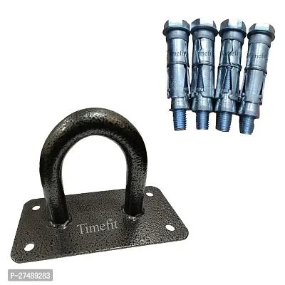 Timefit Battle Rope Platform | Solid Iron Hook for Multi Purpose Use | Khunta-thumb0