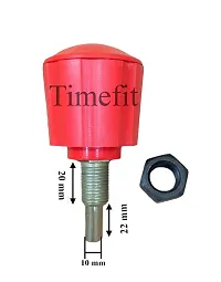 Timefit New Look Catcher Lock with Small Knob 10mm Width in Red Colour-thumb2