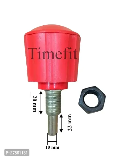 Timefit New Look Catcher Lock with Small Knob 10mm Width in Red Colour-thumb3