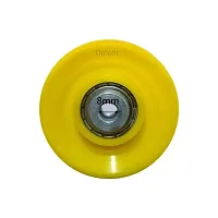 Ulitmate U Machine Pulley with Inbuilt Bush and Bearing (3 inch) in Yellow Colour Set of 2 Pieces-thumb3