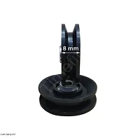 Ulitmate U Machine Pulley with Inbuilt Bush and Bearing 4 inch in Black Colour Set of 2 Pieces-thumb2