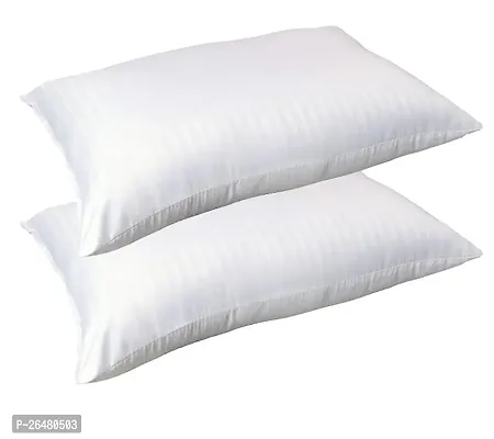 Ultra Soft Luxurious Lusty Pillow for Hotels Homes and Spa Standard Size Pillows for Sleeping Adjustable Pack Of 2