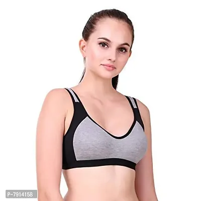 Women's Cotton Non-Padded Wire Free Full-Coverage Bra-Pack of 3(Multicolour_32_315)-thumb3