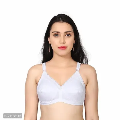 SSS Cotton Non Paded Bra for Girls and Women's with Multicolors-thumb0