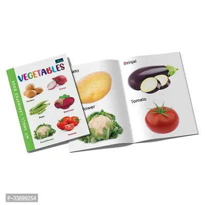 My Small Laminated Vegetables Books For Kids-thumb3