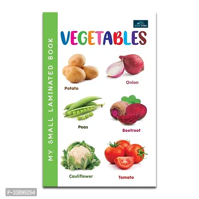 My Small Laminated Vegetables Books For Kids