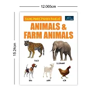 Young Minds Padded Books For Kids- Animals And Farm Animals-thumb1