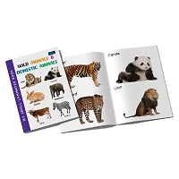 My Small Laminated Wild And Domestic Animals Books For Kids-thumb2