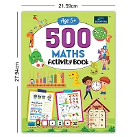 500 Activity Books For Kids- Set Of 3- Maths, English, And Science-thumb1