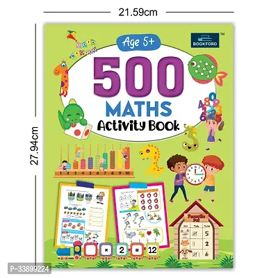 500 Activity Books For Kids- Set Of 3- Maths, English, And Science-thumb2