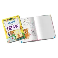 Learn To Draw Copy Coloring Books For Kids- Set Of 4- Fun, Educational, Colorful Imagery, Engaging Activities-thumb3