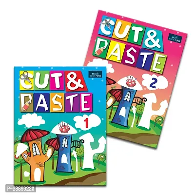 Picture Recognition Art And Creativity Cut And Paste Books- Set Of 2