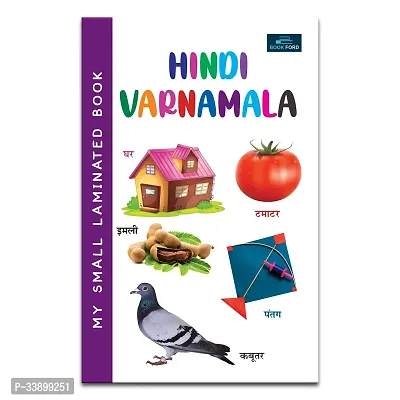 My Small Laminated Hindi Varnamala Books For Kids