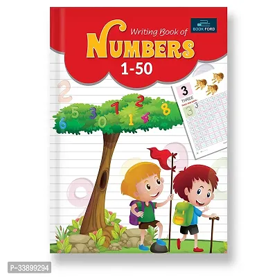 Booksford Writing Books For Kids- Set Of 3- Writing Books Of Numbers -1-20, 1-50, 1-100-thumb3