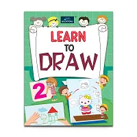 Learn To Draw Copy Coloring Books For Kids- Set Of 4- Fun, Educational, Colorful Imagery, Engaging Activities-thumb2