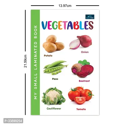 My Small Laminated Vegetables Books For Kids-thumb2