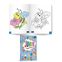 Jumbo Coloring Book For Kids-Fun, Educational, Colorful Imagery Set Of 3-thumb2