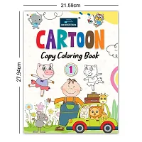 Cartoon Copy Coloring Book For Kids With 64 Pages(Set Of 4)-thumb4