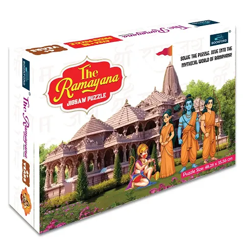 The Ramayana Jigsaw Puzzle solve the puzzle, dive into the mythical world of ramayana!