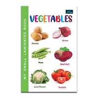 My Small Laminated Books - Set Of 2 Books - Fruits And Vegetables For Kids ,-thumb4