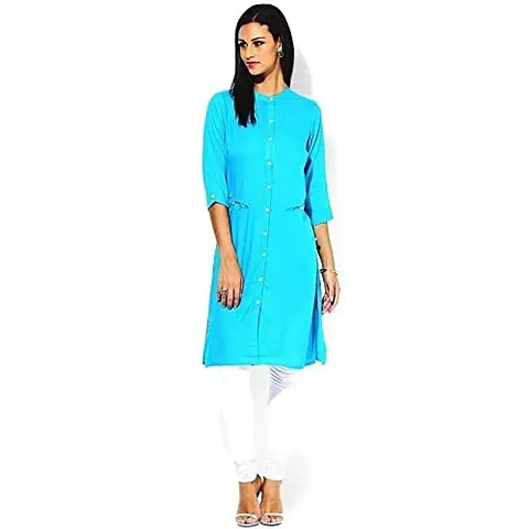 Khankan Chikan-Kari Full Sleeve Collar Turtle Neck Long Floor Length Straight Evening Fusion Wear Dhoti Floral Tie-dye Tunic Top Kurti Kurta For Women Girls 3xl 4xl 5xl 6xl 7xl (GT-KVR-TB-XS)