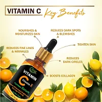 20% Vitamin C with Vitamin E Face Serum for Smoother  Brighter Skin Age Defying Whitening Serum (30 ml)-thumb3